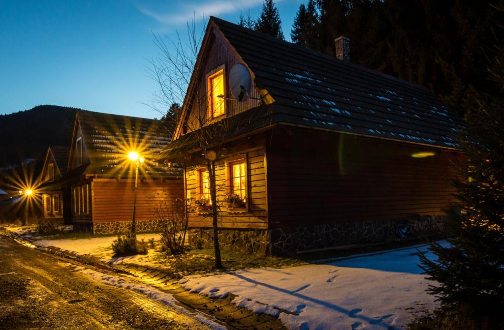 Chalupky Pred Bielym Hotel Liptovský Ján Esterno foto