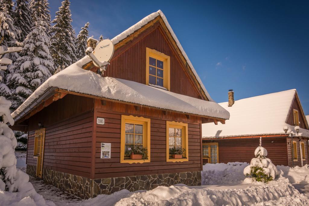 Chalupky Pred Bielym Hotel Liptovský Ján Esterno foto